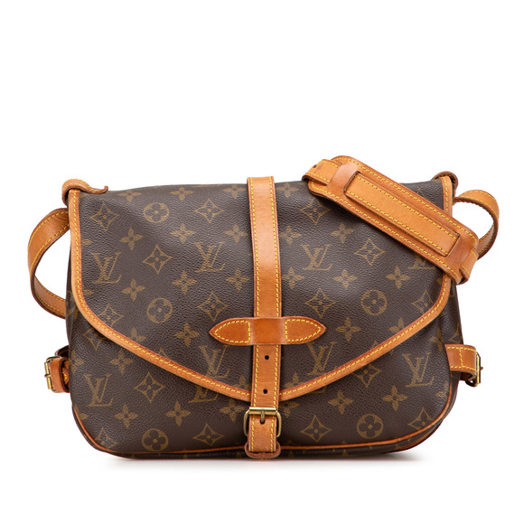 Pre-Loved Louis Vuitton Monogram Saumur 30 - Picture 1 of 10